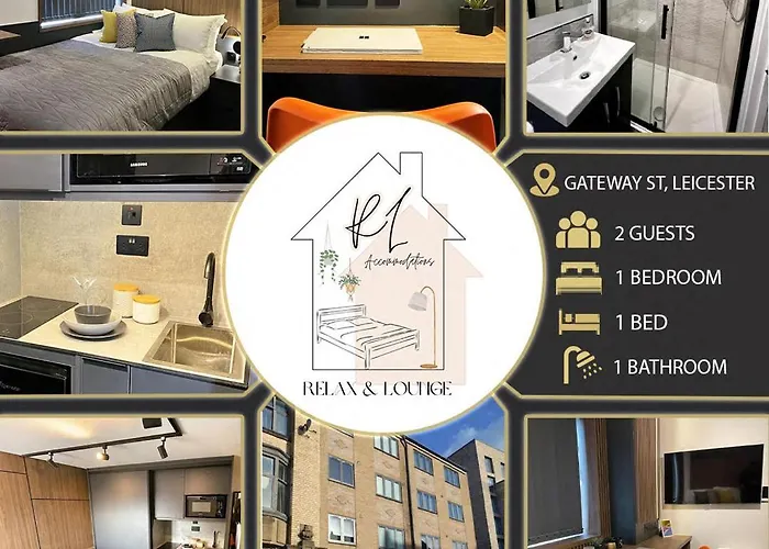 Deluxe 1 Bed Studio 2A Near Royal Infirmary & Dmu