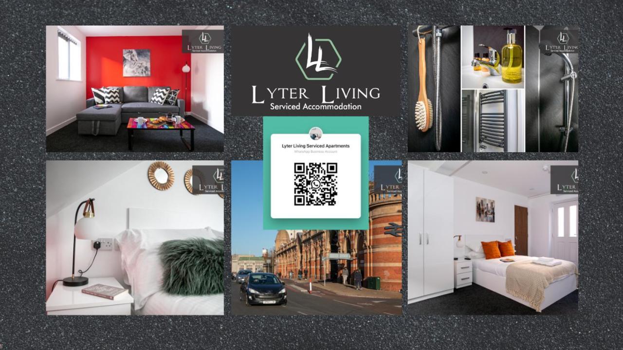 Leicester's Lyter Living Serviced Opposite Railway Station Apartamento