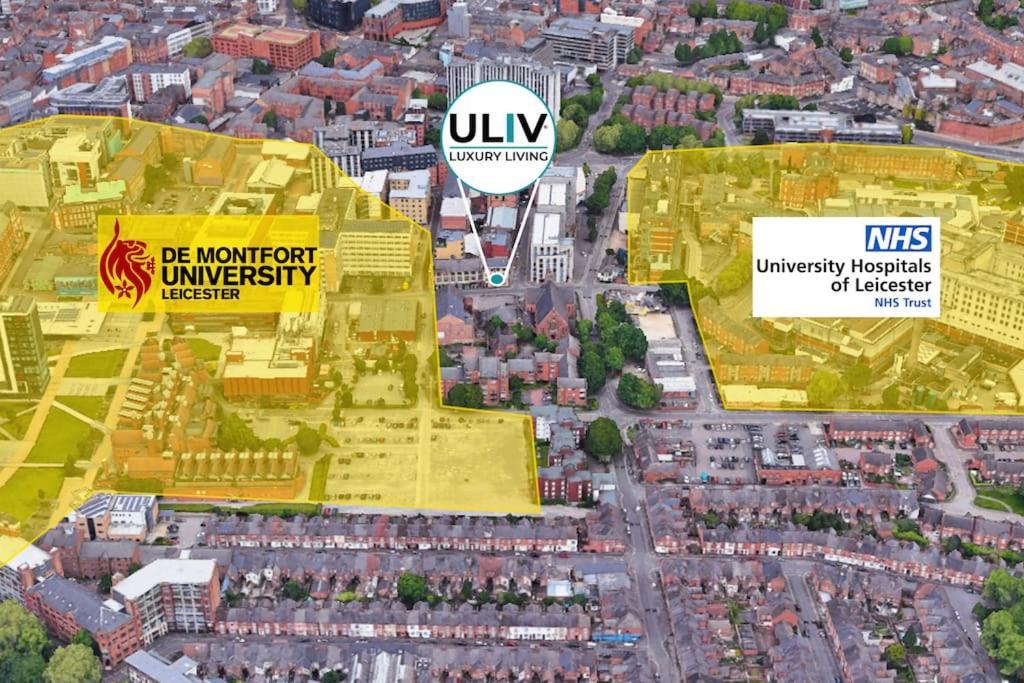 Unwind In Style, One-bedroom Haven 2c Close To Dmu Leicester