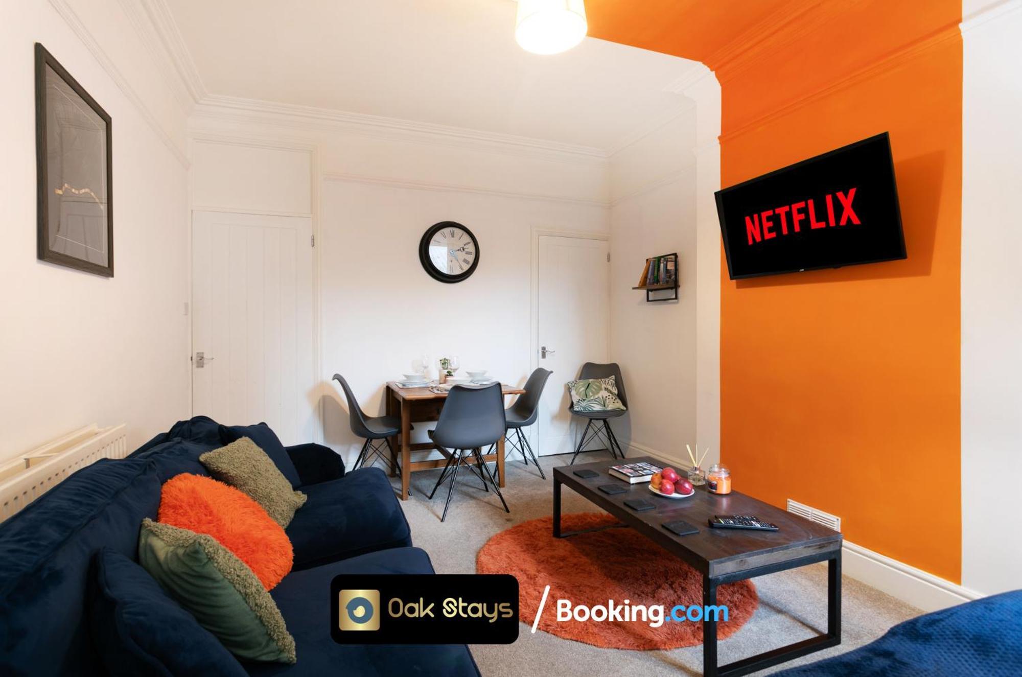Exclusive Deals L Monthly Escapes L Fosse Road North L Oak Short Lets & Serviced - Free Wifi Available Apartment Leicester