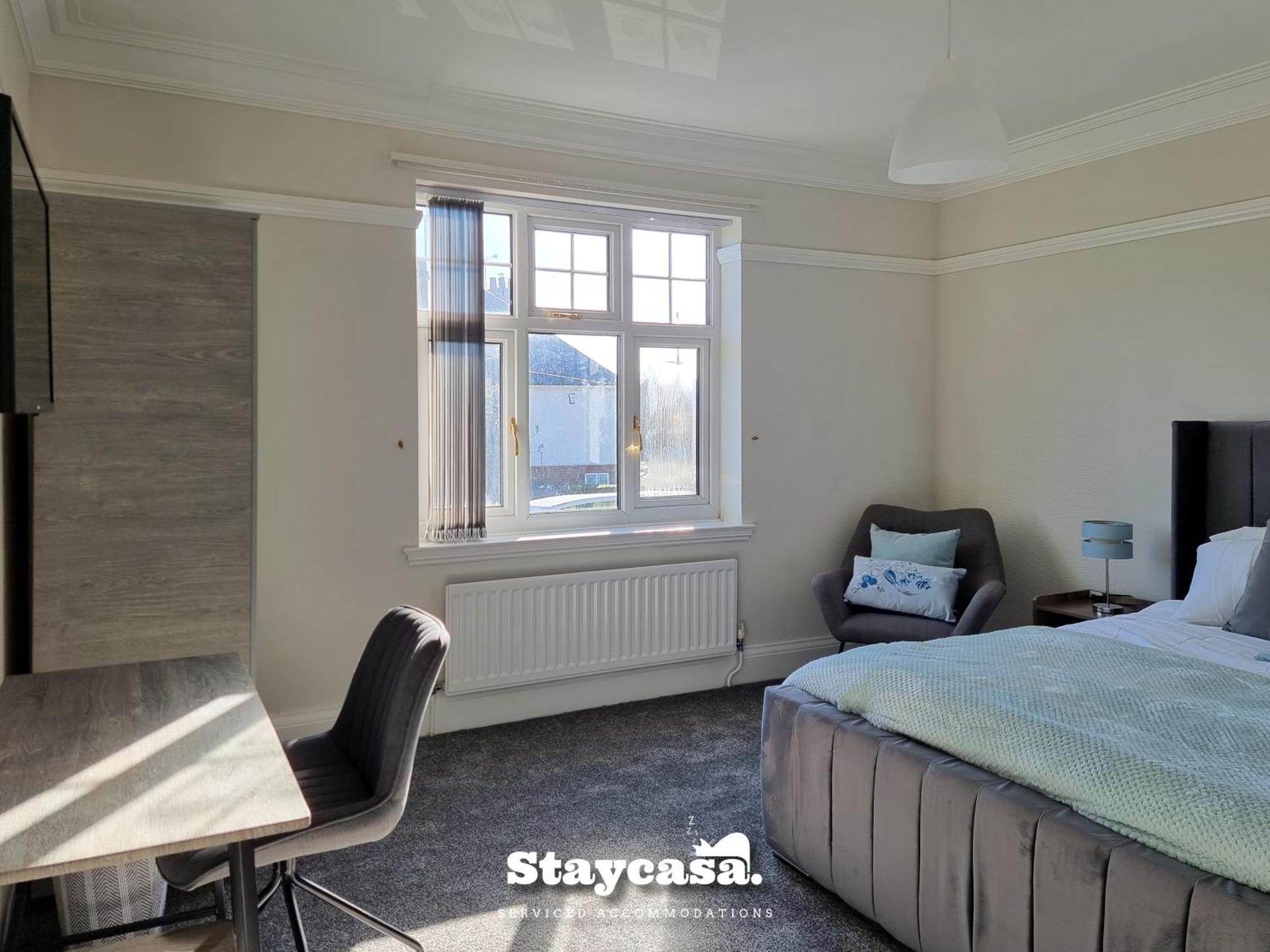 Casa de férias Detached King Suite With Large Garden & Driveway Leicester