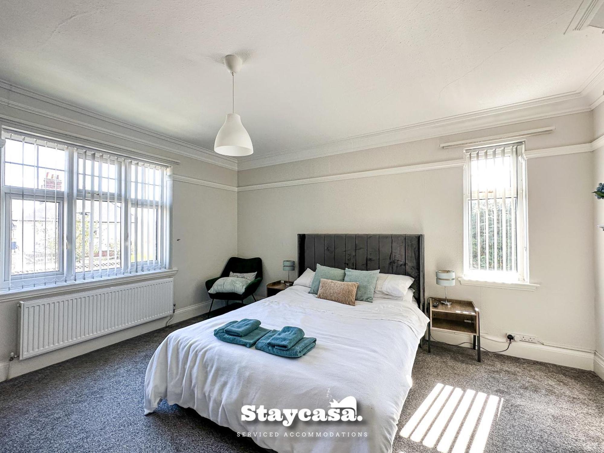Detached King Suite With Large Garden & Driveway Casa de férias Leicester