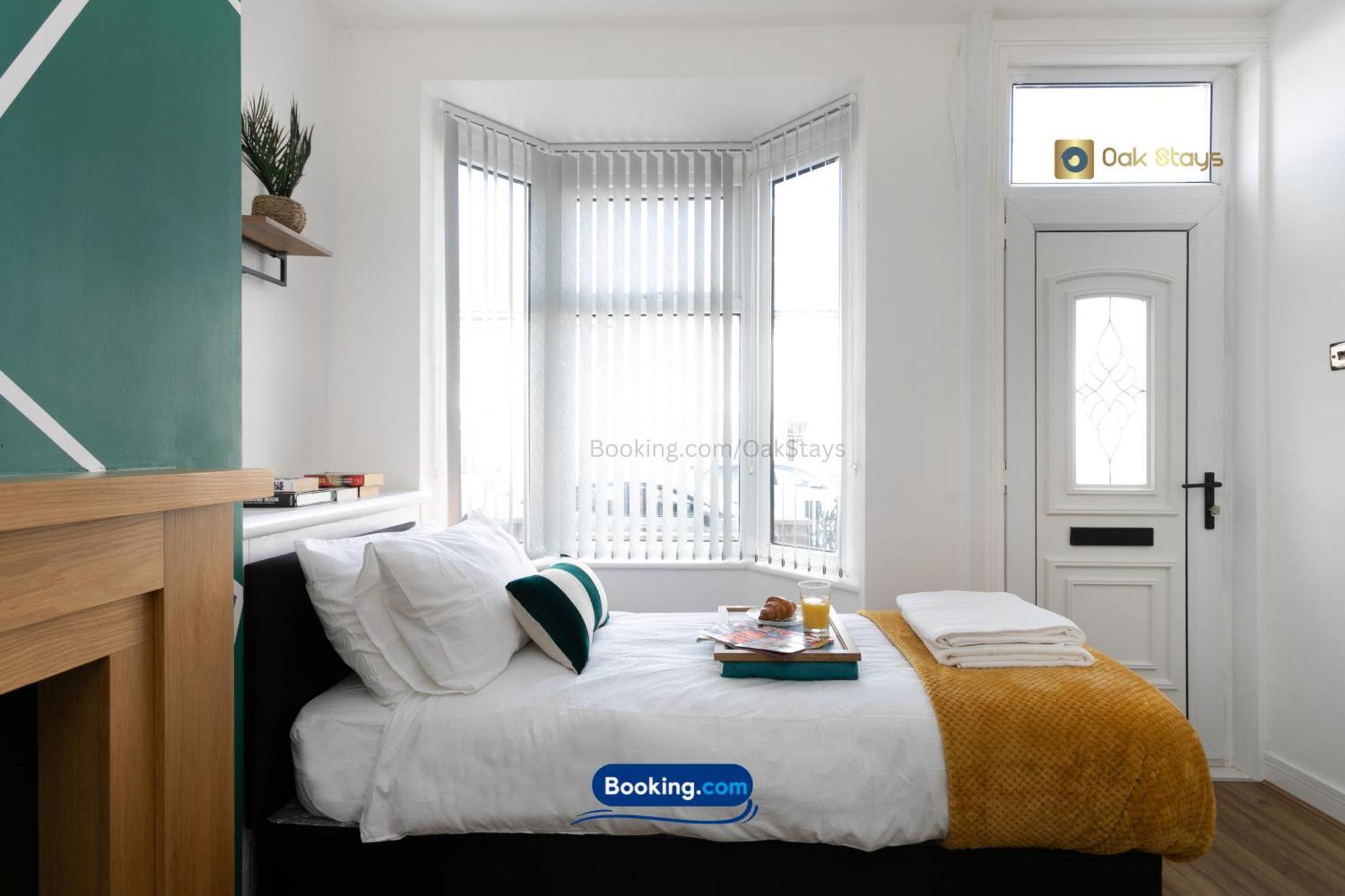 30nights Special L 3 Bedroom Modern For 6 Guests In Centre With Free Parking By Oak Short Lets & Serviced Accommodatins Apartment *