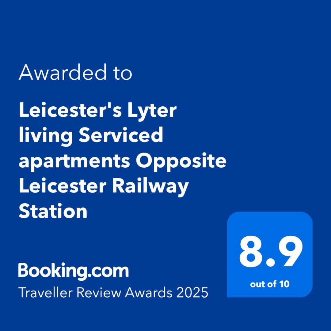 Leicester's Lyter Living Serviced Opposite Railway Station Apartamento *