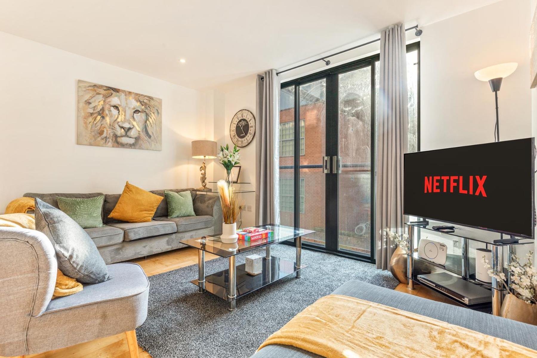 Apartment The Suite- Comfy Blissful Getaway In Centre L Samsung Smart Tv With Free Netflix High-speed Wi-fi Leicester