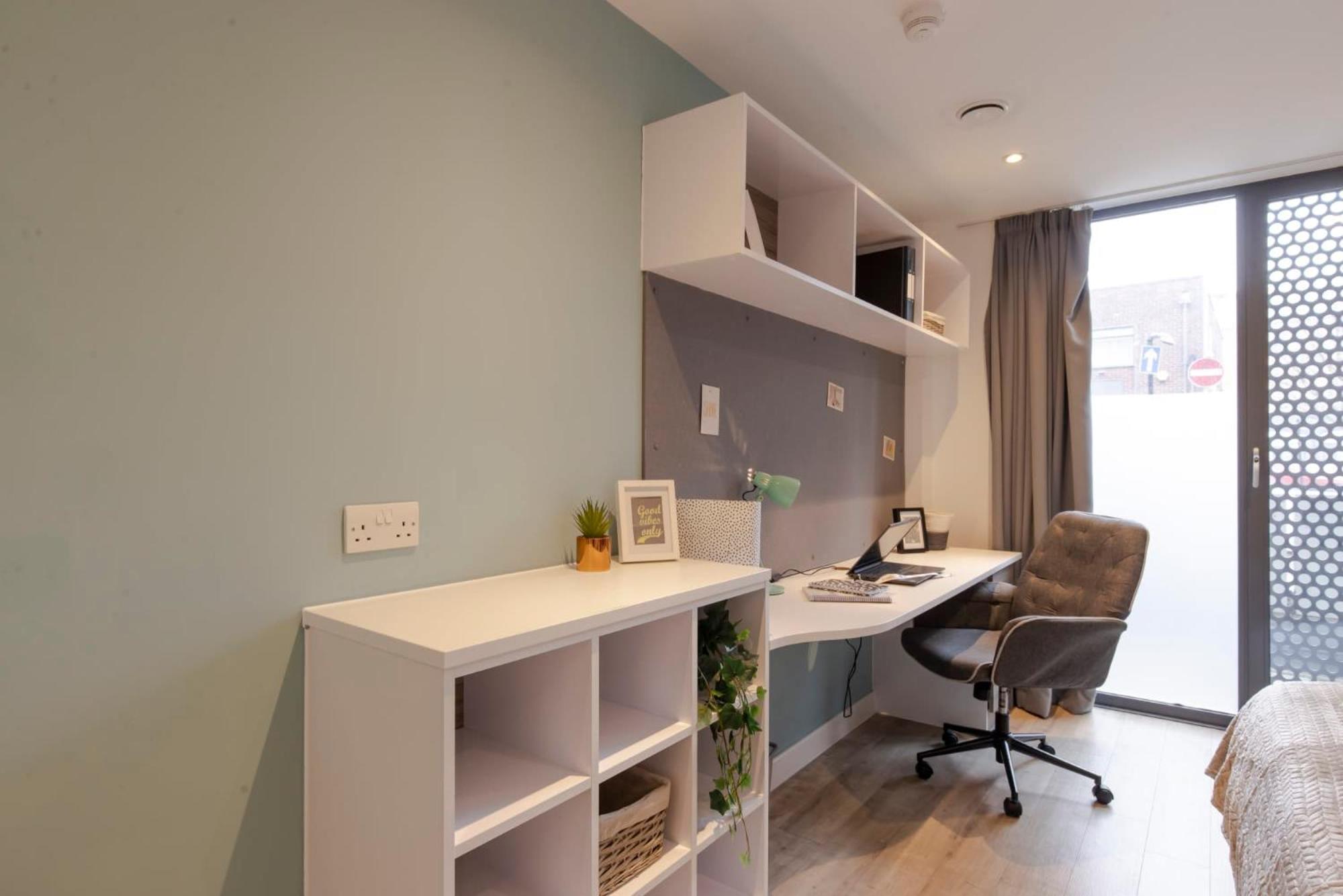 Modish Student In Apartment